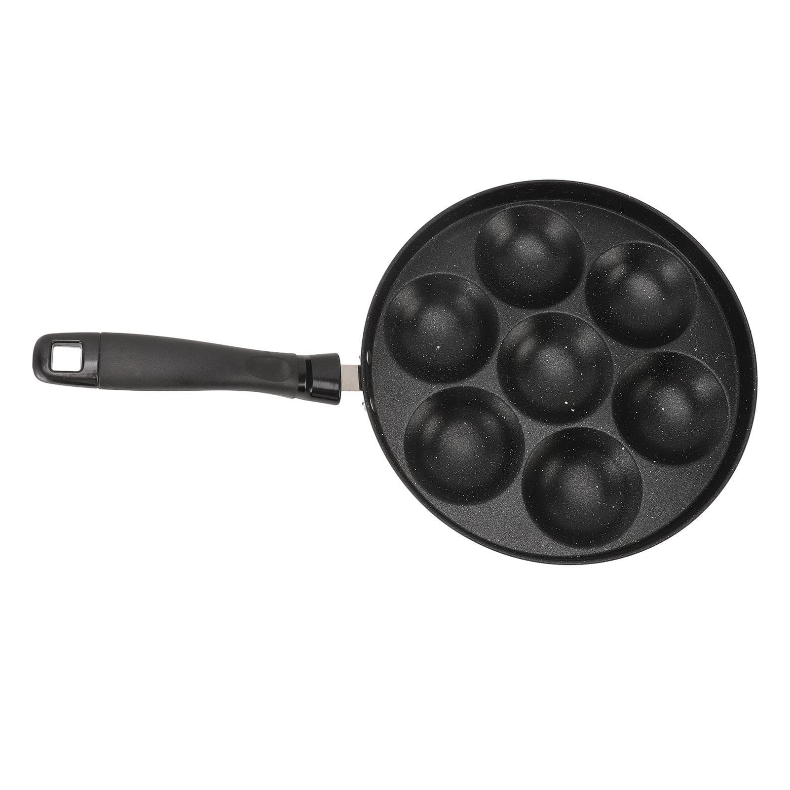 Egg Pan Omelette Fried Egg Pan 7 Holes Frying Pan Nonstick Multipurpose for Home Kitchen Breakfast