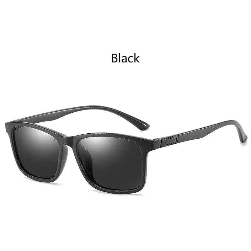 Luxury Men Sunglasses Vintage Square TR90 Frame Ultra Light UV400 Eyewear For Driving Fishing Fashion Sun Glasses