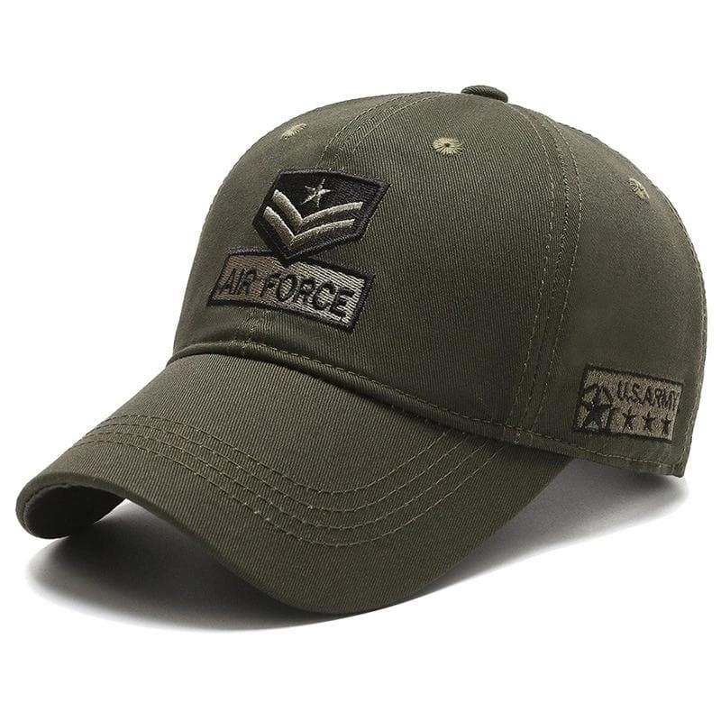 Hip Hop Army Cap US Air Force Mens Baseball Caps Sports Tactical Hat Navy Camo Snapback Hats Outdoor Jungle Sun Hat army green