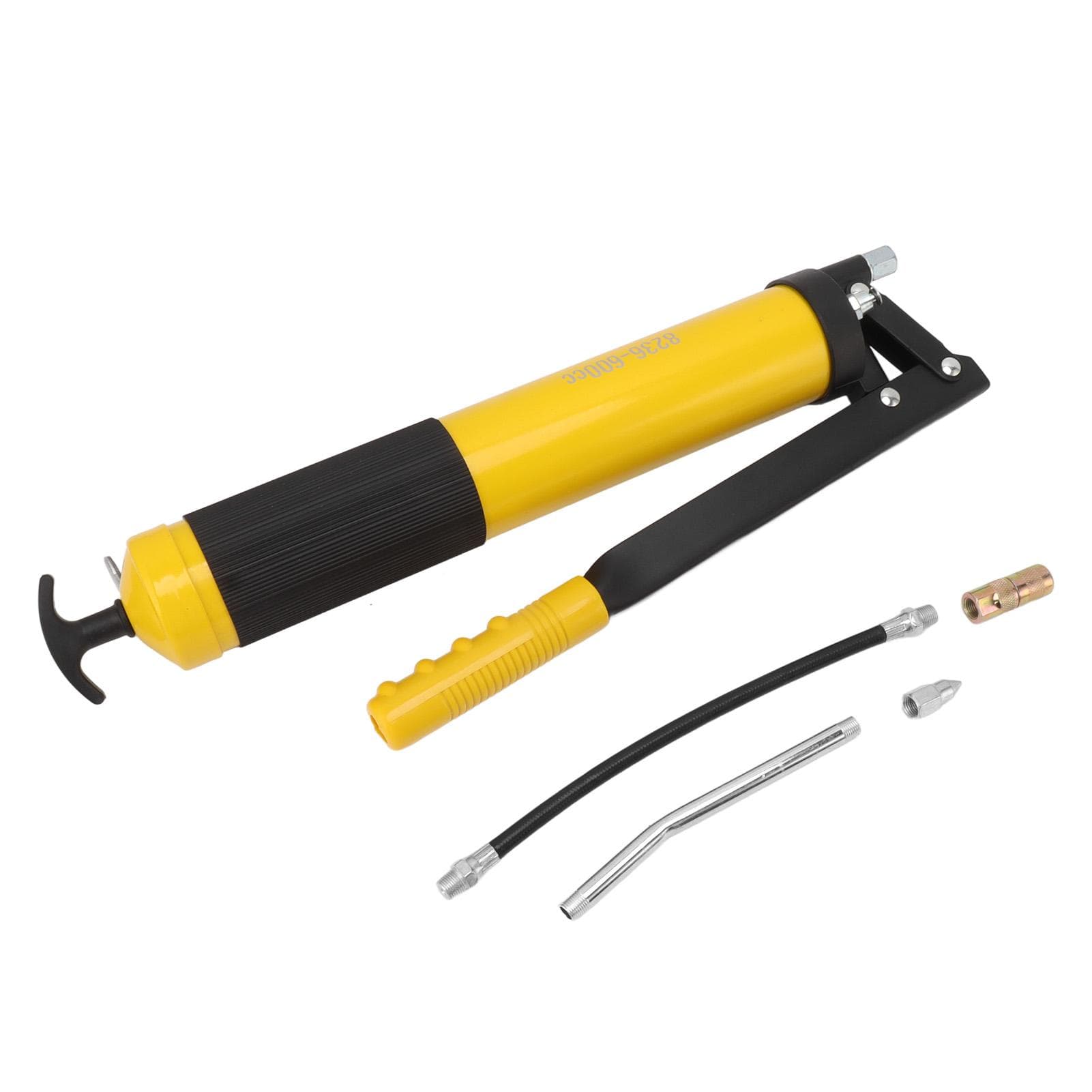 10000PSI Grease Gun 600CC Manual Heavy Duty High Pressure Grease Gun for Automobiles Trucks Ships