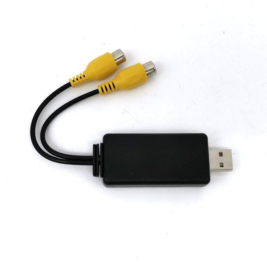 1× Video Output Adapter Converter USB To RCA Interface For Android Stereo Player