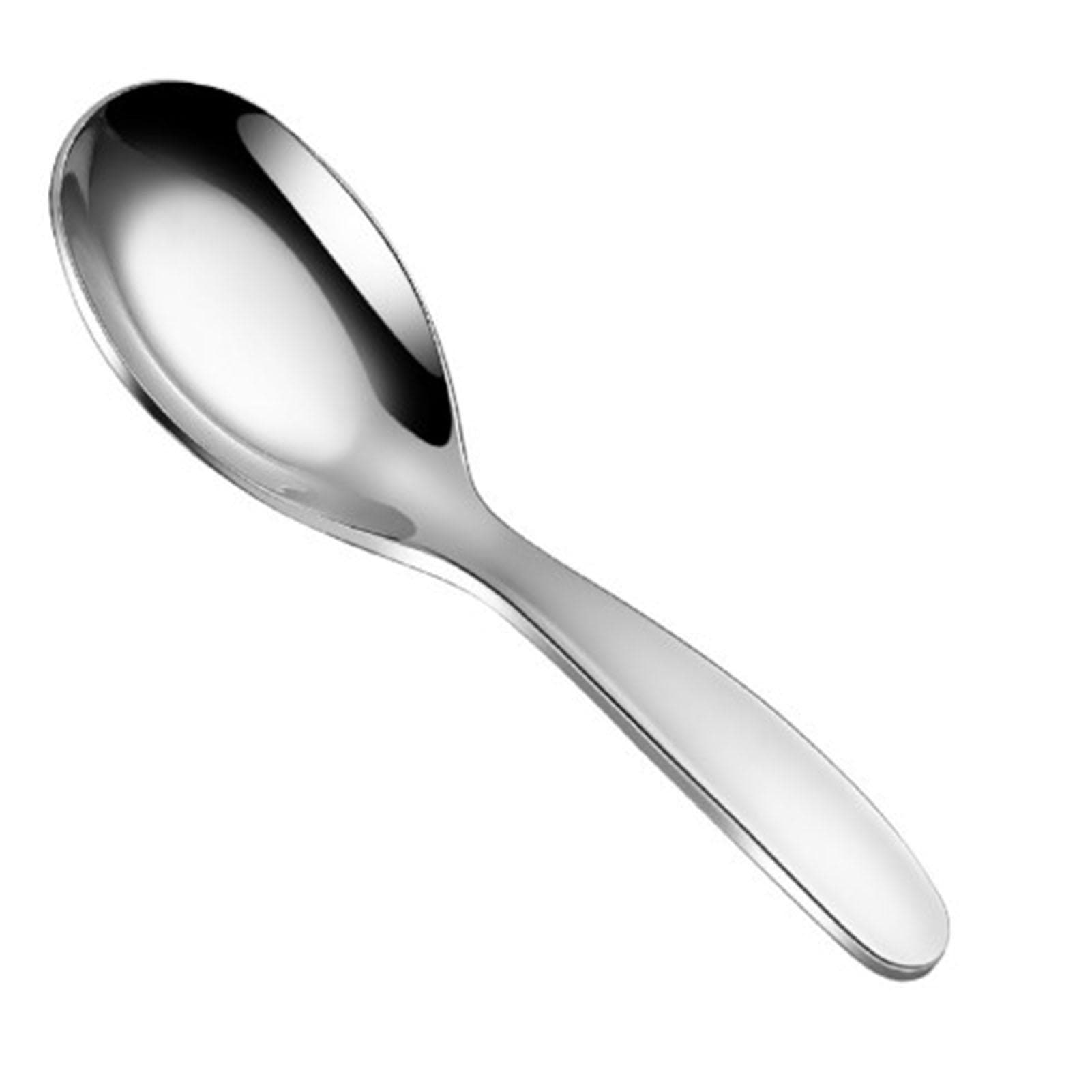 Stainless Steel Kids Spoon Food Grade Safe Rustproof Durable Kids Utensil Small Spoons for Dessert