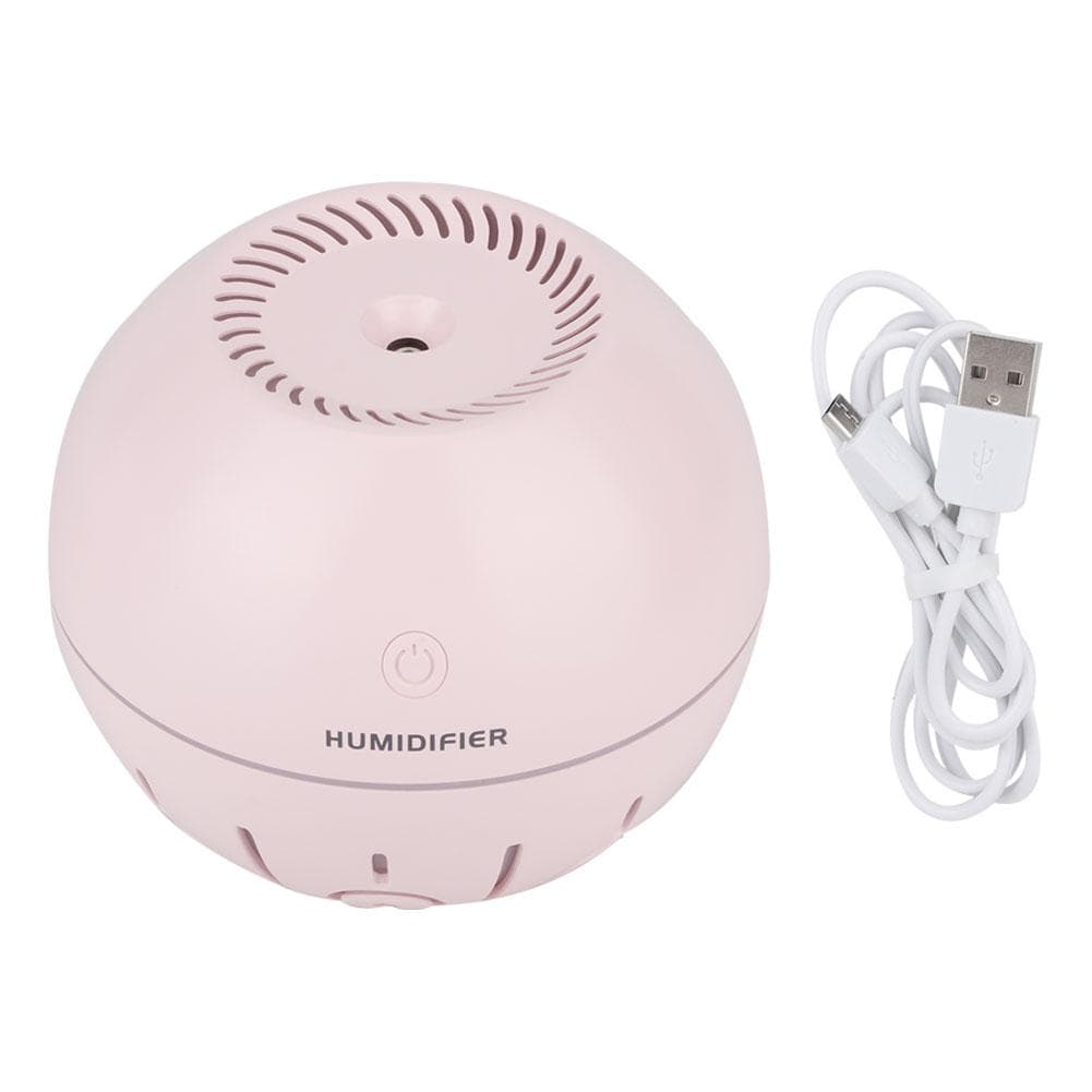 Mini Ball Shaped LED Night Light USB Charging Air Humidifier Electric Mist Maker Humidifierspink pink