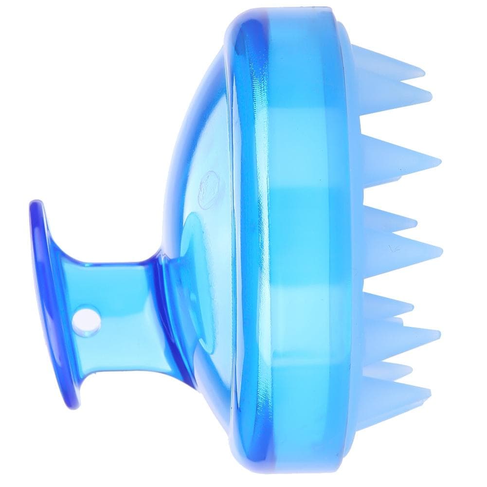 Silicone Shampoo Scalp Shower Bathing Washing Hair Massage Massager Brush Comb Red blue