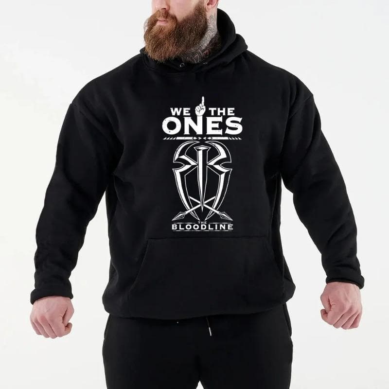 Black Roman Reigns Head Of The Table Men Hoodie Spring Autumn Male Oversized Pullover Tops Fashion Man Clothes Sweatshirt Hoodies & Sweatshirts men’s XL