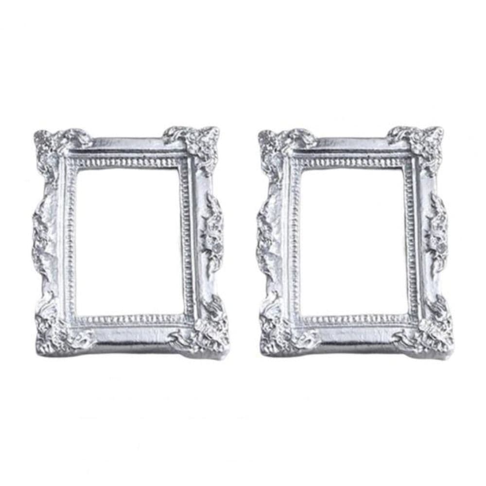 Nice-looking Mini Picture Frame Resin Fine Workmanship Small Size Miniature Photo Frames for Gift