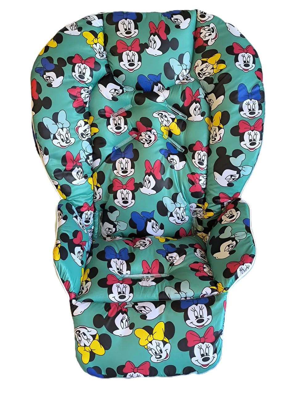 Chicco Polly highchair waterproof cover with pattern, water-repellent highchair insert one size