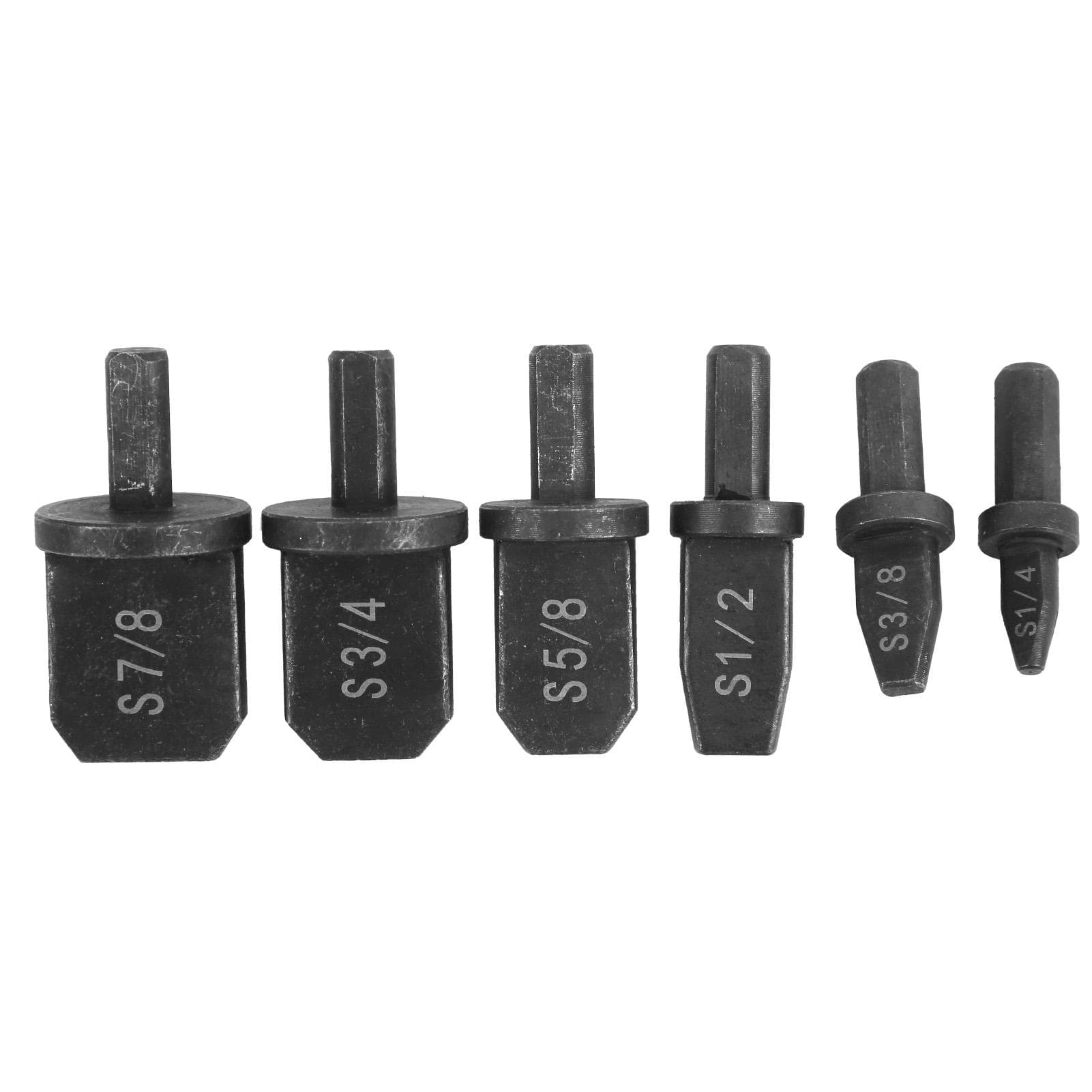 6Pcs Tube Expander Drill Bit Set Manual Pipe Swaging Flaring Tool for Air Conditioner