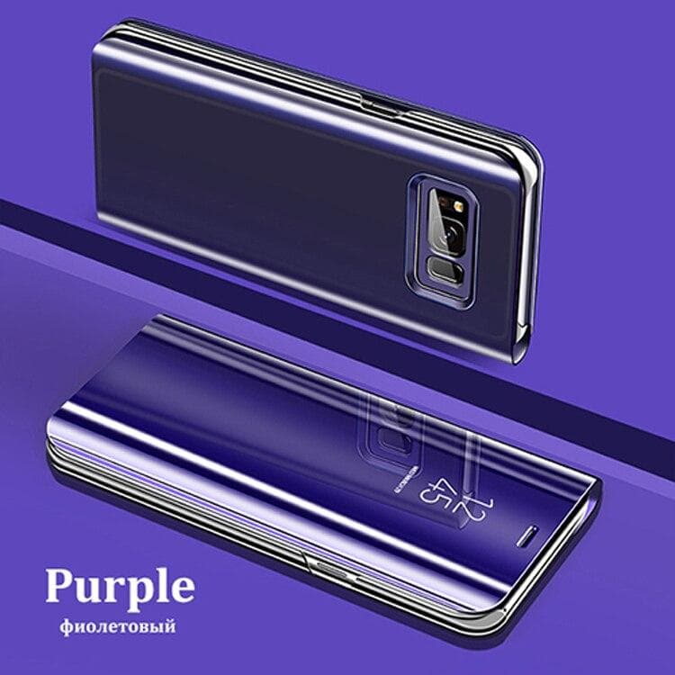 Flip Case For Samsung Galaxy Note 8 9 10 20 S20 S21 S8 S9 S10 S7 S20FE S21FE Plus M12 F62 M62 Cover Coque Samsung Note 9 purple