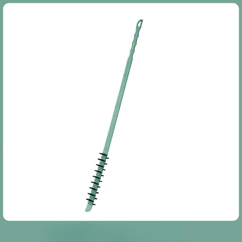 Washing Machine Cleaner with Long Handle Radiator Dryer Drum Washing Machine Inner Cleaning Brush Laundry Cleaning Supplies green