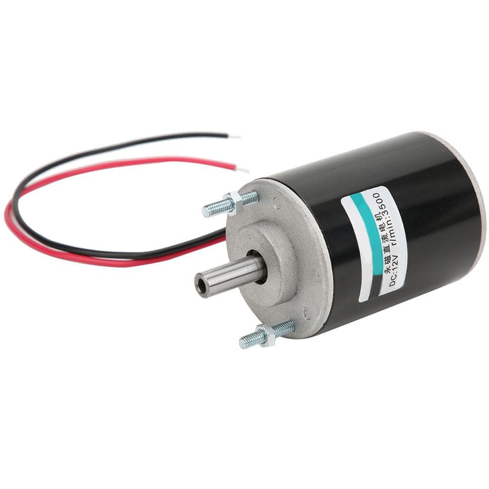 30W Hollow Shaft Permanent Magnet Brush DC Motor Speed Adjustable (12V 3500rpm)