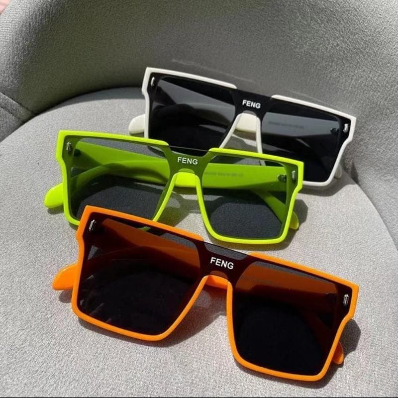 1/3Pcs Vintage Square Sunglasses Elegant Light Luxury UV Protection Fashion Sun Glasses for Women Men