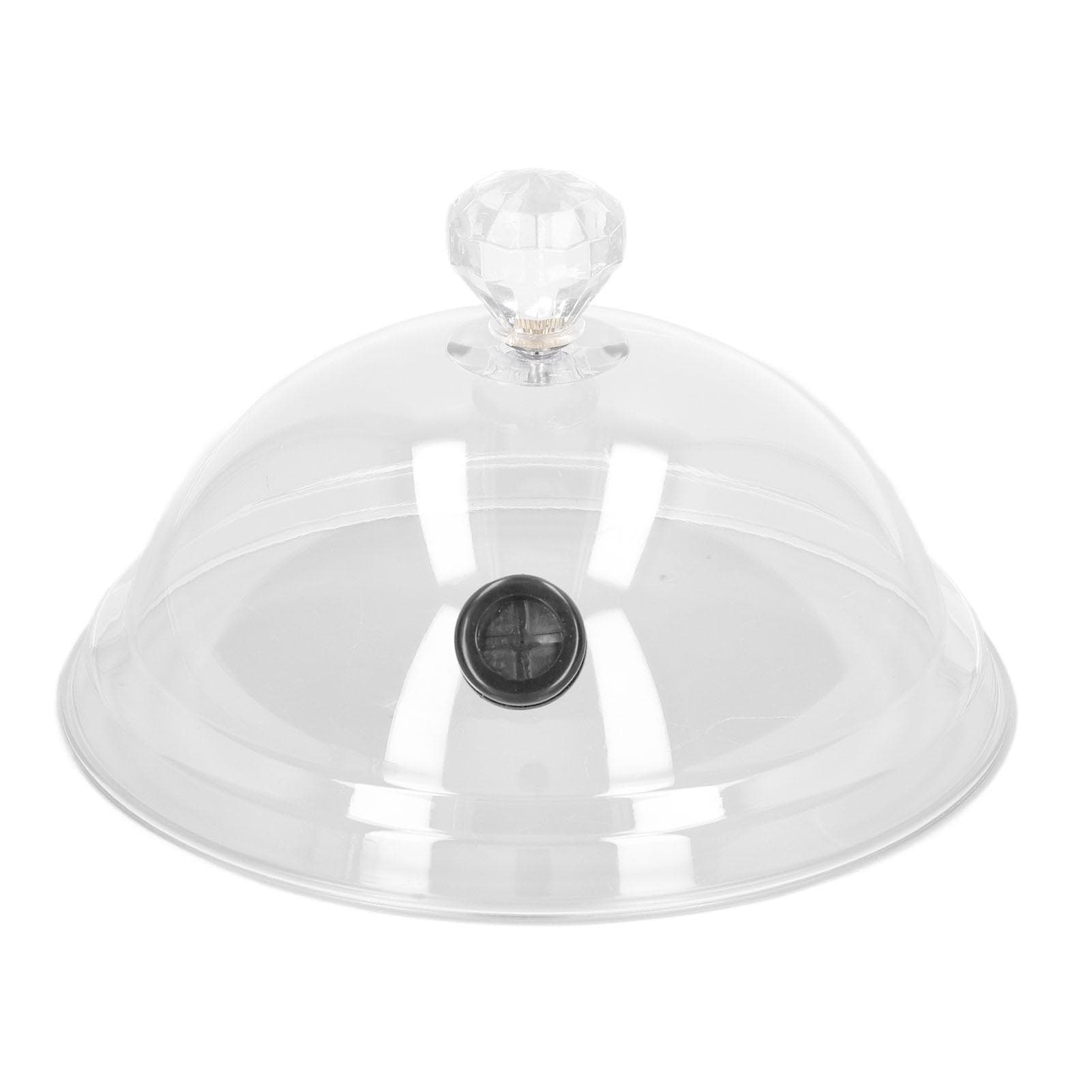 Home Smoking Dome Cover Kitchen Cooking Smoke Acrylic Hood Smoke Infuser Cloche Lid for Smoker