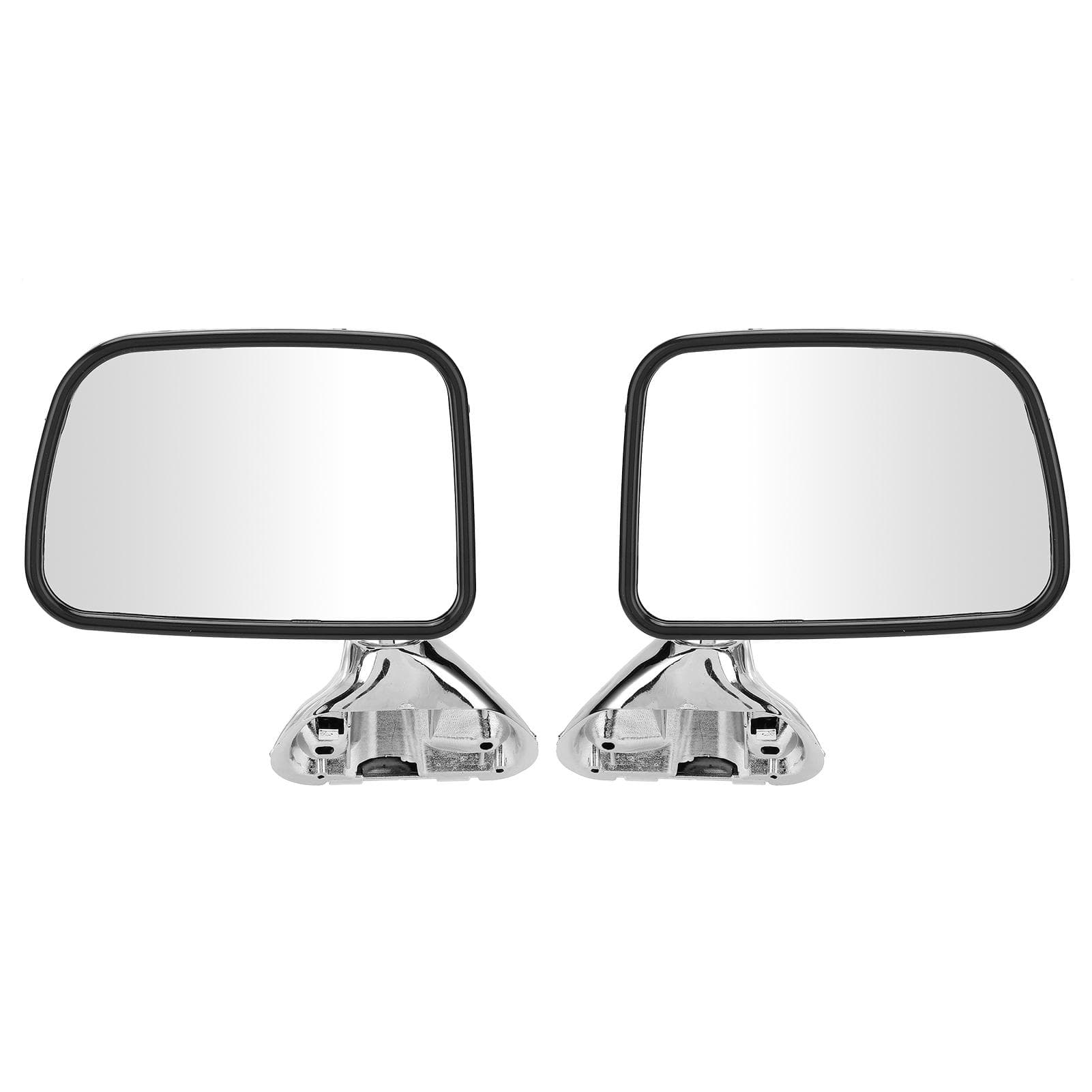 Pair Car Door Rearview Mirror Electroplated Driving Security Fit for HILUX 1988?2005