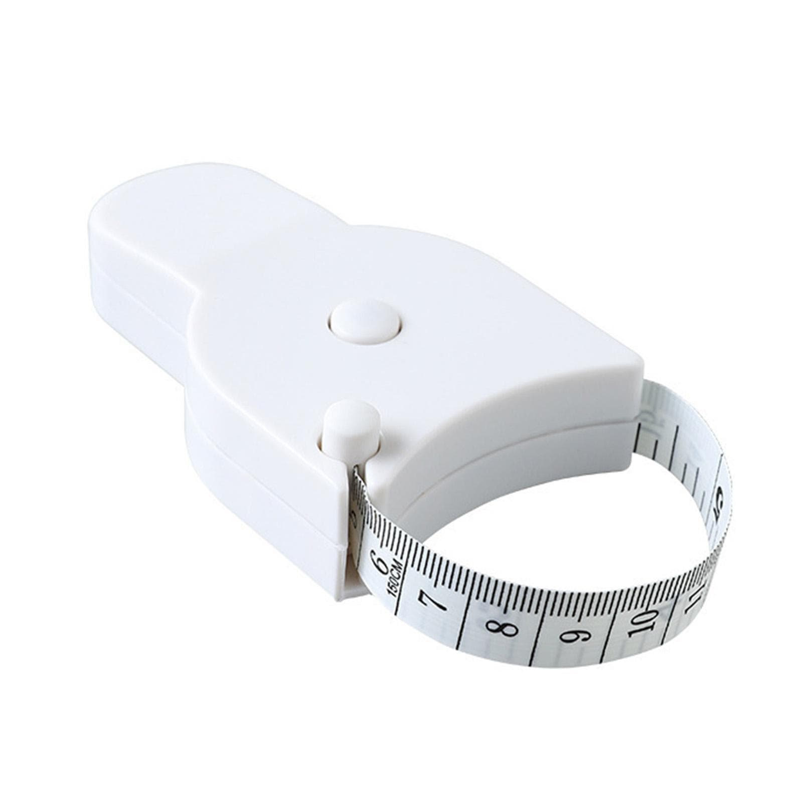 Body Fat Measuring Tape High Accuracy Double Scale Body Tape Measure Tape Automatic Telescopic Tape