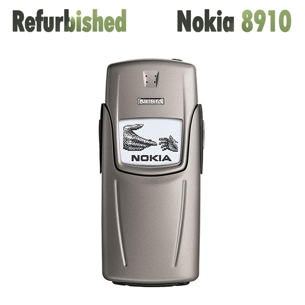 Refurbished Nokia Original Nokia 8910 2G Unlocked Mobile Phone With 1 SIM Simple Set black