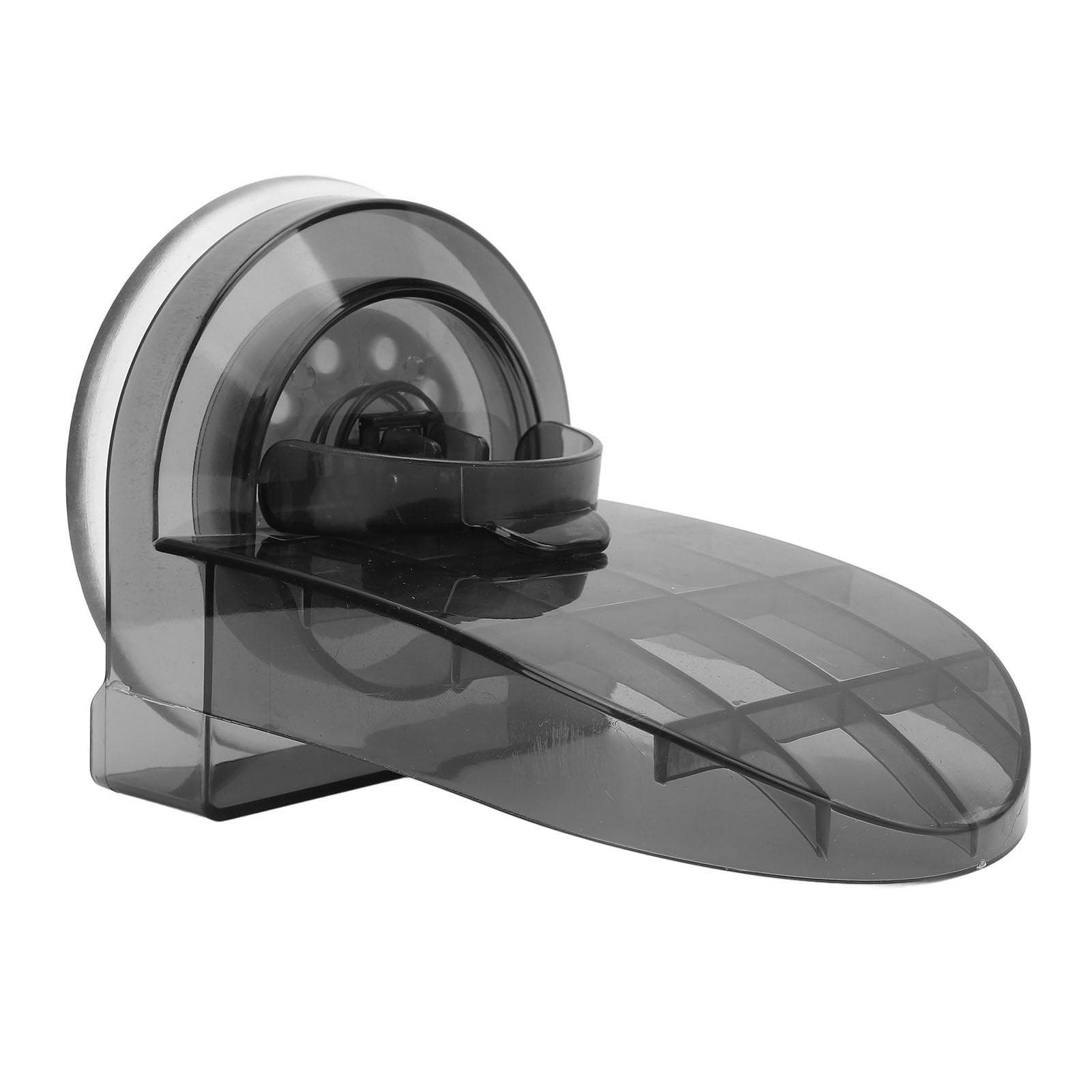 Shower Foot Rest Non Slip Suction Cup No Drilling Clear Shower Leg Assist for Bathroom Clear Black transparent black