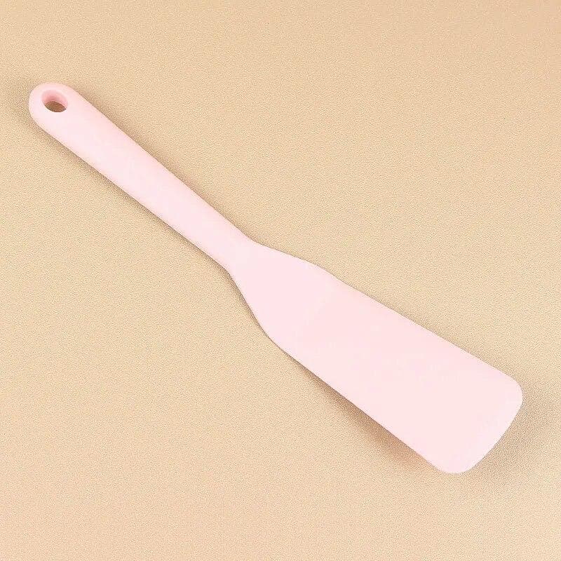 Silicone Frying Shovel Non-stick Kitchen Pancake Fried Egg Transfer Shovel Steak Shovel Kitchen Baking Tools pink