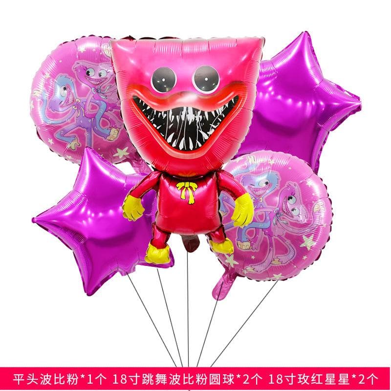 New Poppy 'S Play Time Balloon Set Game Play Foil Balloons
