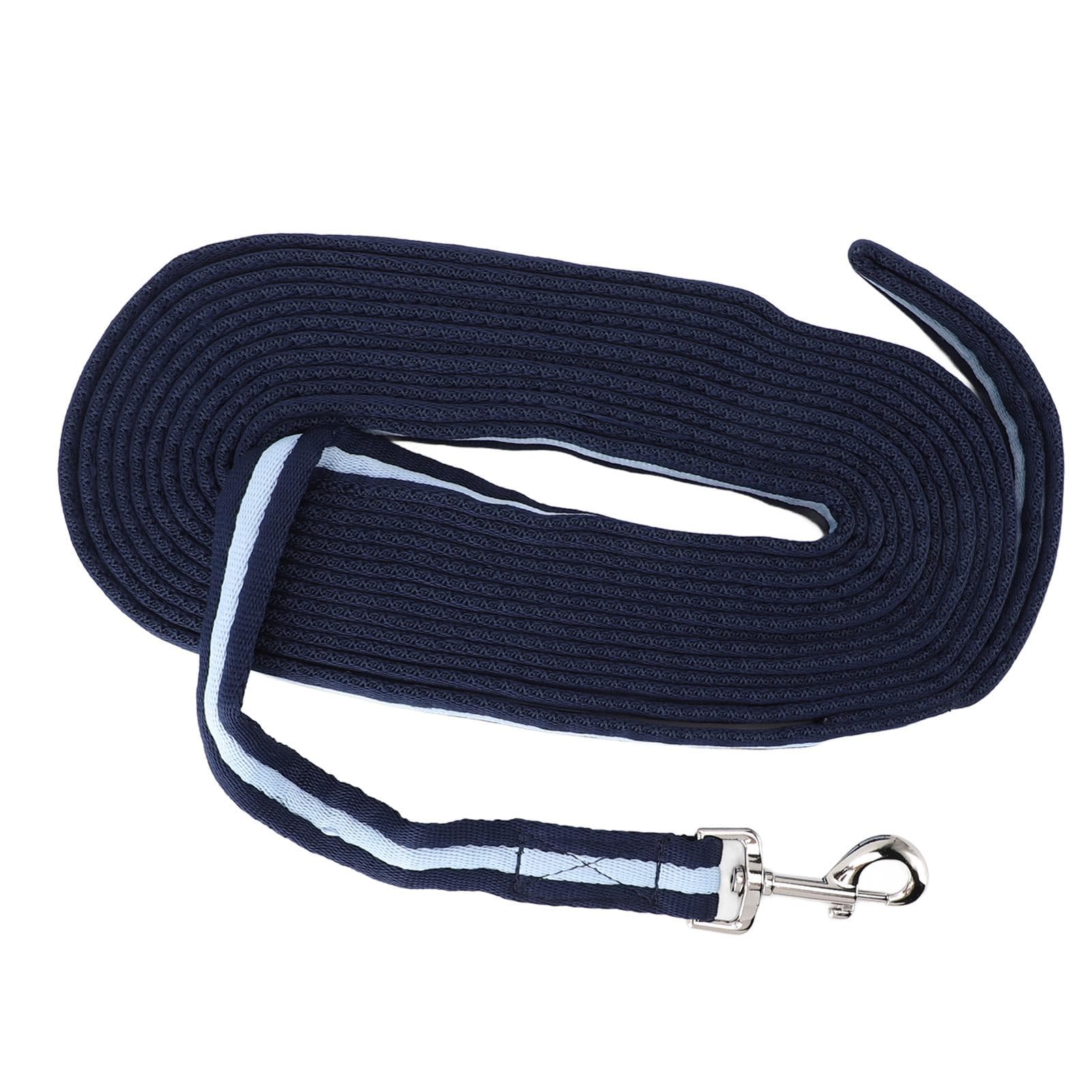 Horse Training Rope Navy Blue 26.2ft Polyester Stainless Steel Horse Rein for Horse ing Riding