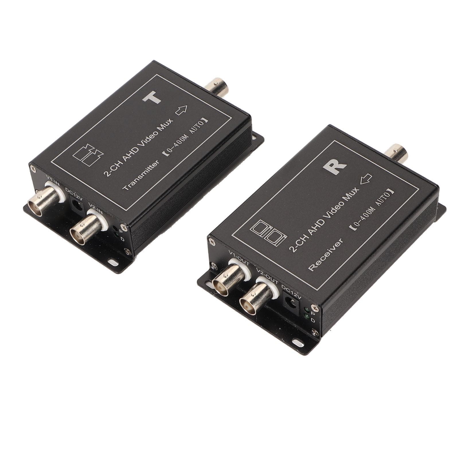 Video Multiplexer 2 Channel 400m Support AHD CVBS Plug and Play Hot Swap Camera Video Multiplexer