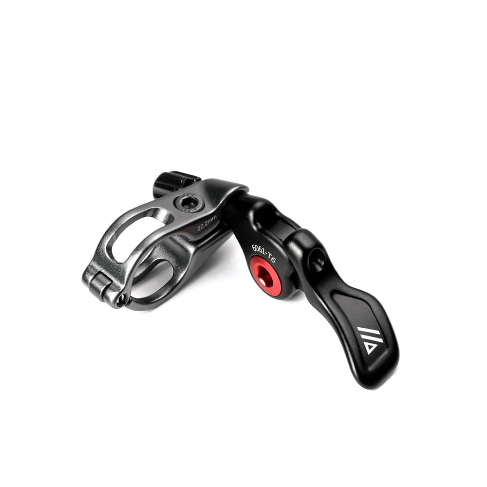 ZTTO Bike Seatpost Dropper Remote Lever Shifter Bicycle Lift Seat Tube Control Switch for 22.2mm black