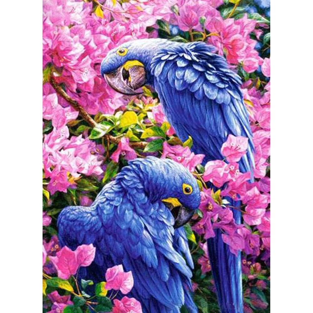 5D DIY Diamond Painting Parrot Embroidery Cross Stitch Rhinestone Mosaic Home Decor 30X40CM