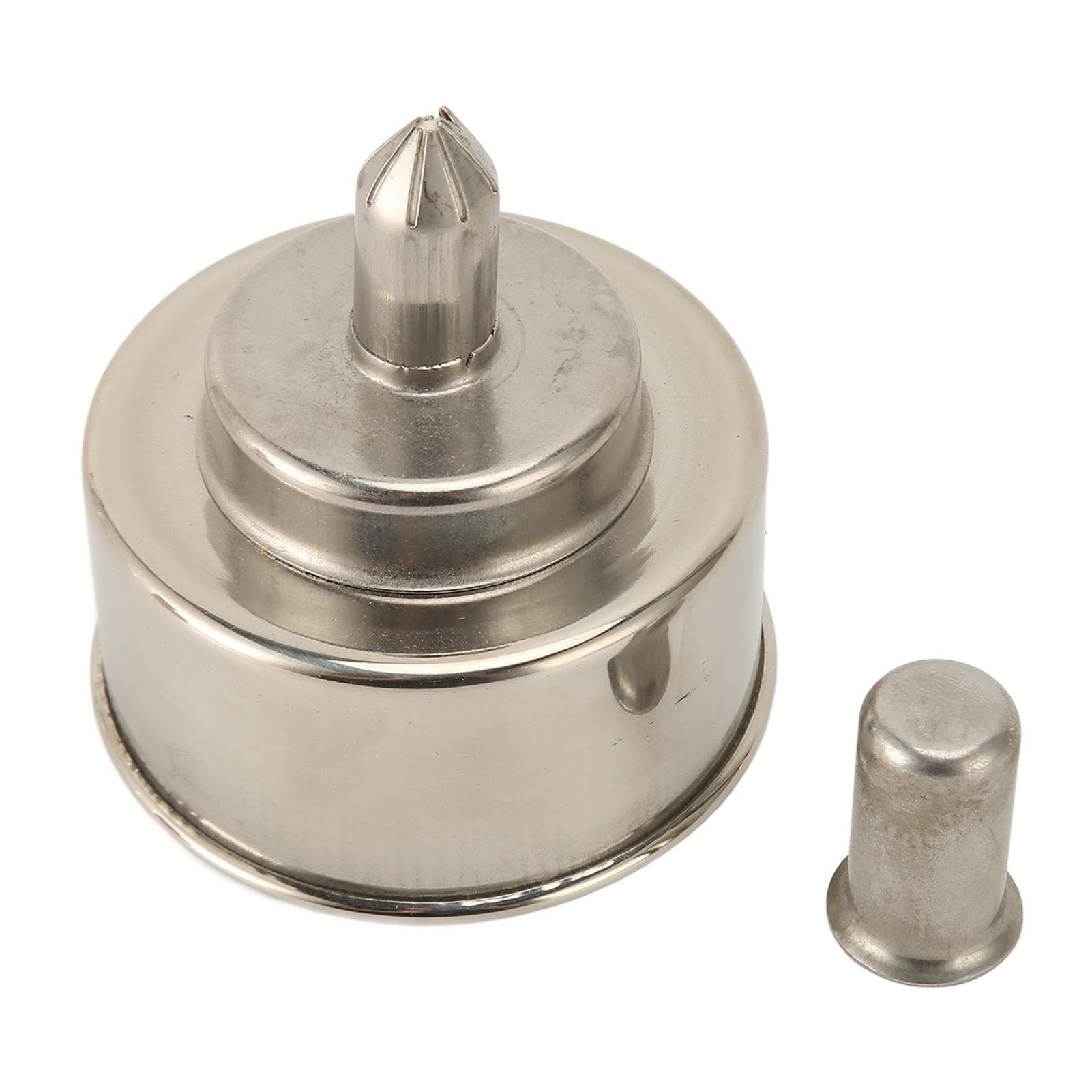 200ml Stainless Steel Alcohol Lamp Burner Thickened Explosion Proof Craft Laboratory Chemistry