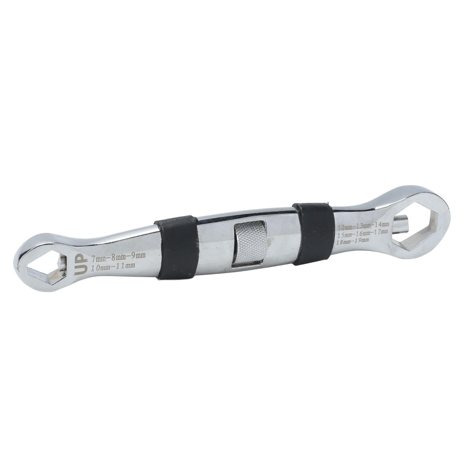 23 in 1 Wrench Adjustable Multifunctional Double Ended Chrome Vanadium Steel Flat Mouth Short Shank