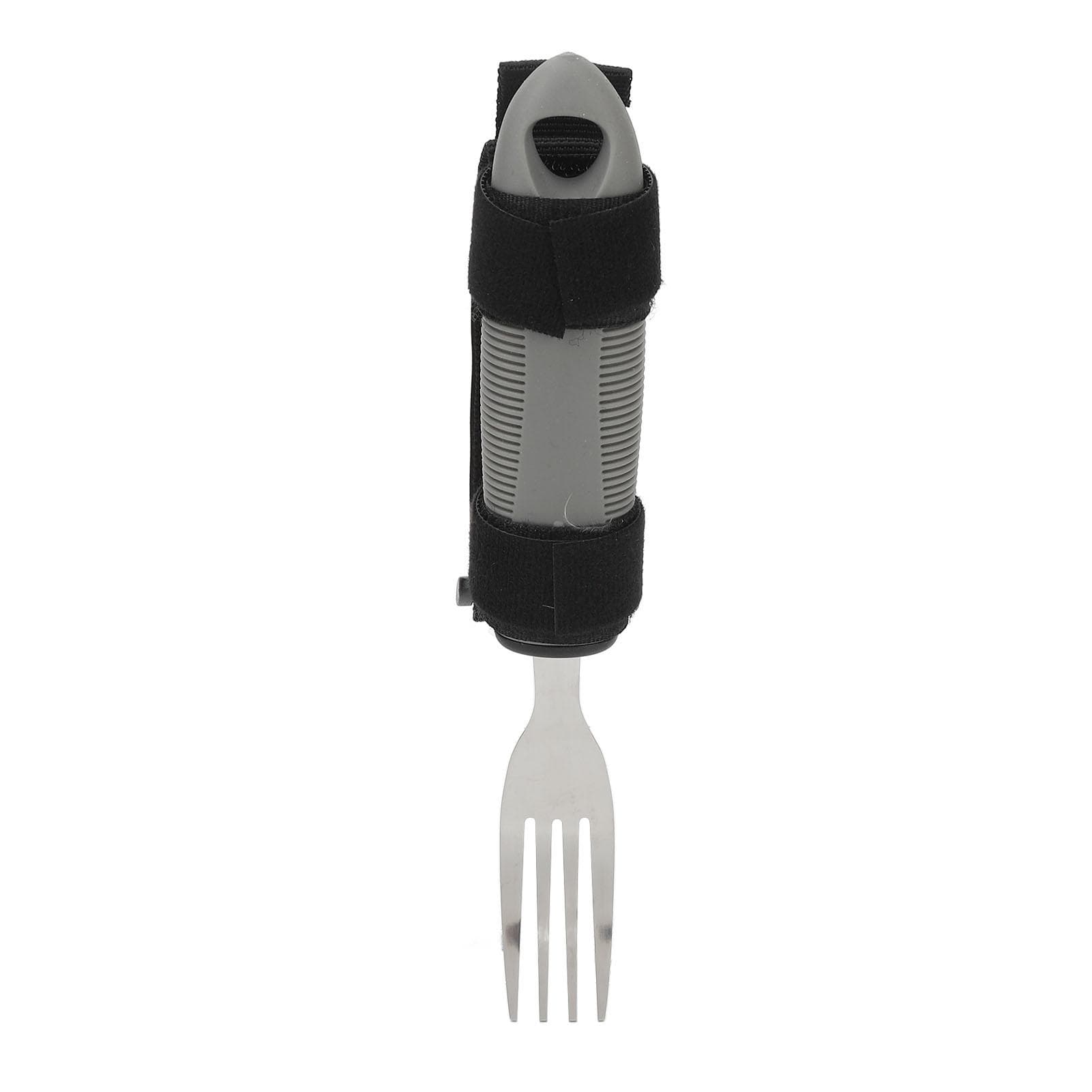 Fork Adaptive Utensils Hand Cuff Eating Aids Stainless Steel Handicapped Fork for Alzheimers Stroke