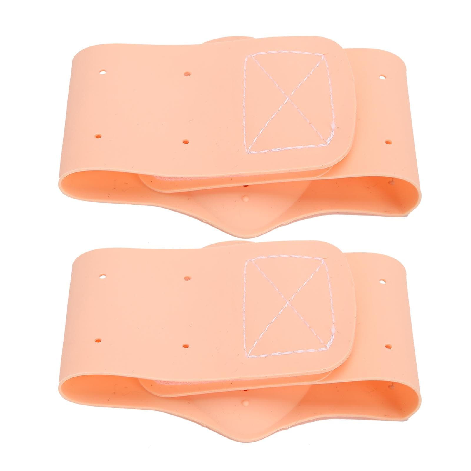 2Pcs Shoe Insole Arch Support Pad Silicone Flatfoot Corrector for Plantar FasciitisSkin Color