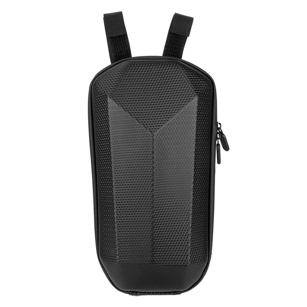 Scooter Storage Bag EVA Waterproof Handlebar Bag Bicycle Front Bag Organizer 4L for Electric black