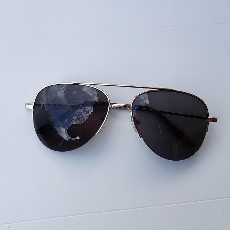 Men's Classic Aviator Sunglasses UV400 Protection Pilot Driving Eyewear Outdoor Fishing Travel Sun Glasses