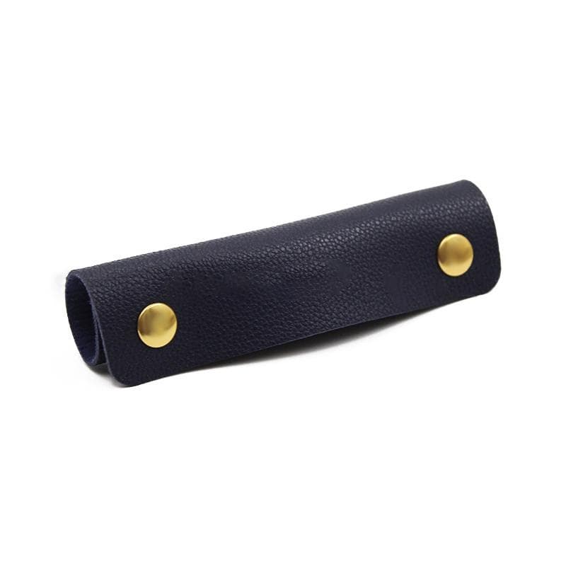Soft Suitcase Grip Protective Luggage Bag Handle Wrap Leather Anti-stroke Stroller Shoulder Strap Pad Grip Cover Bag Accessories black