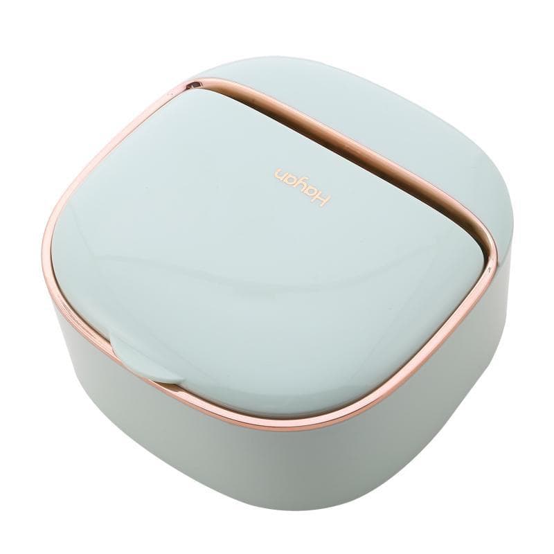 Bathroom Drain Soap Box Wall Mounted ABS Soap Box With Lid Waterproof Soap Dish Storage Box Travel Organizer Case Storage