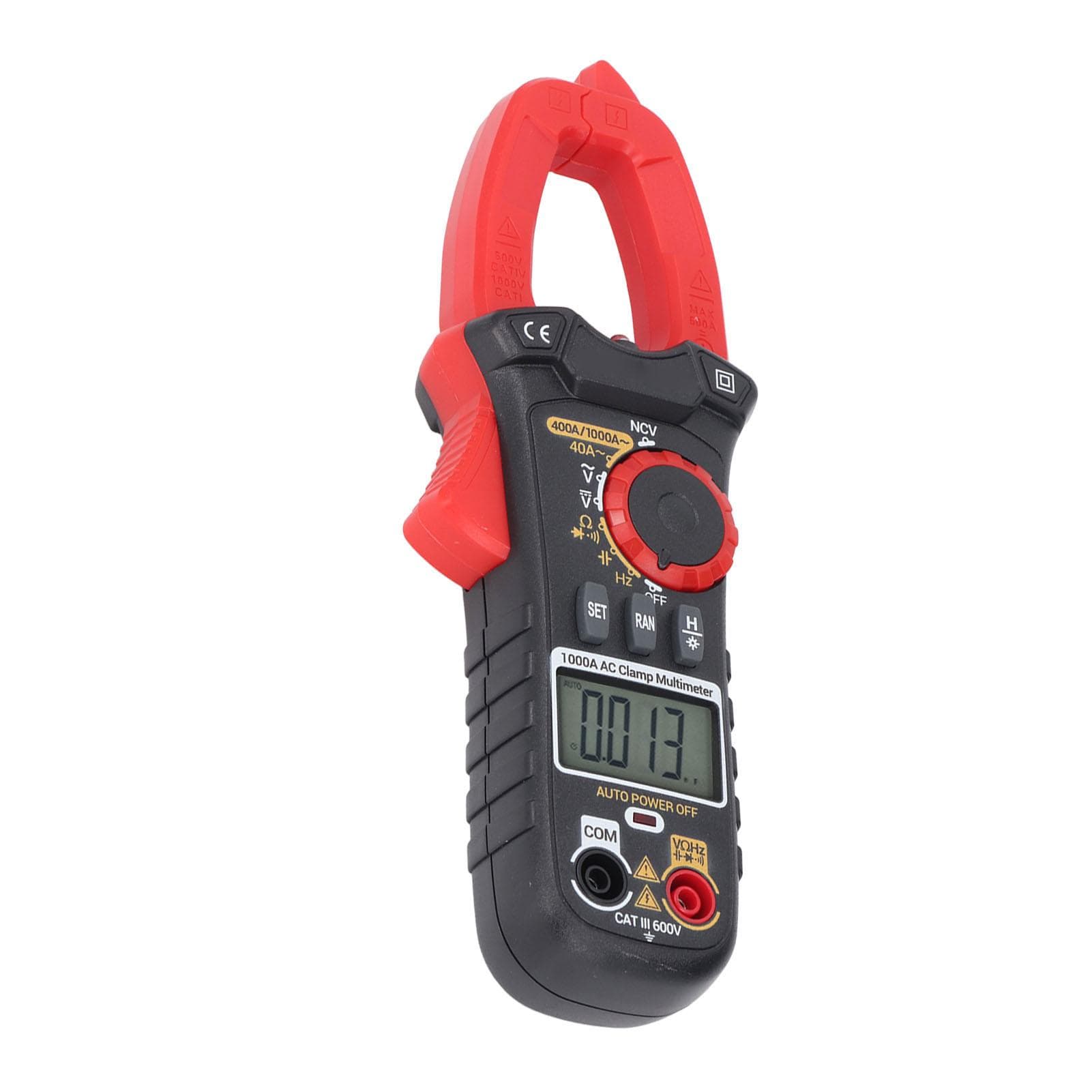 Digital Clamp Meter Multimeter 1000A AC High Accuracy Amp Voltage Current Capacitance Resistance