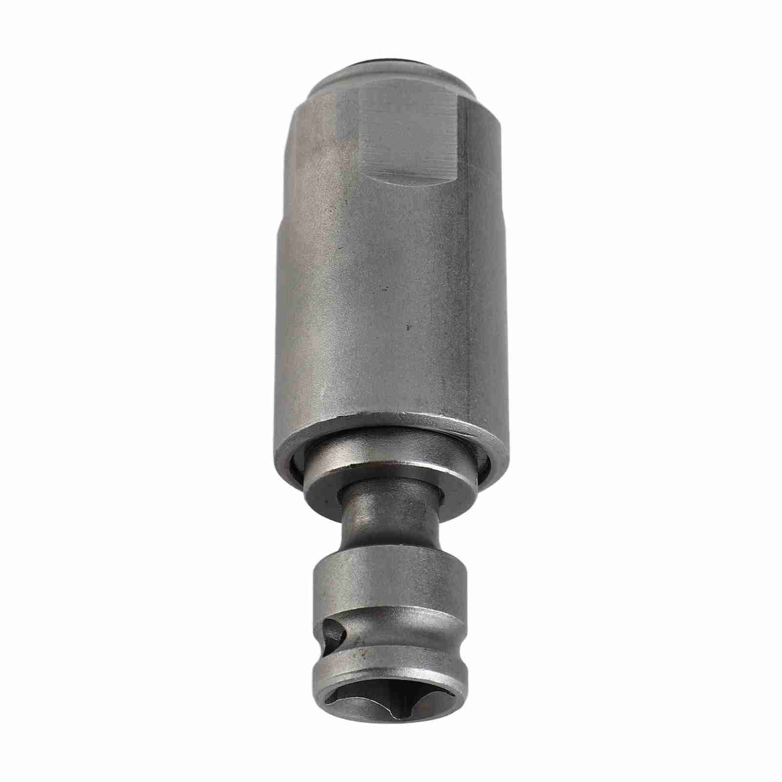Impact Wrench Converter High Carbon Steel 2 Pits and 2 Grooves Round Shank Impact Wrench to