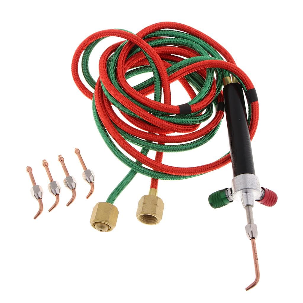 The Little Torch with 5 Tips Jewelry Gas Welding Jewelers Soldering 185x137x49mm multicolour