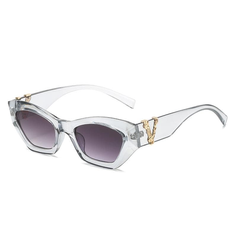 Small Cat Eye Sunglasses Women Fashion Vintage Shades UV400 Protection Luxury Designer Sun Glasses for Men and Women