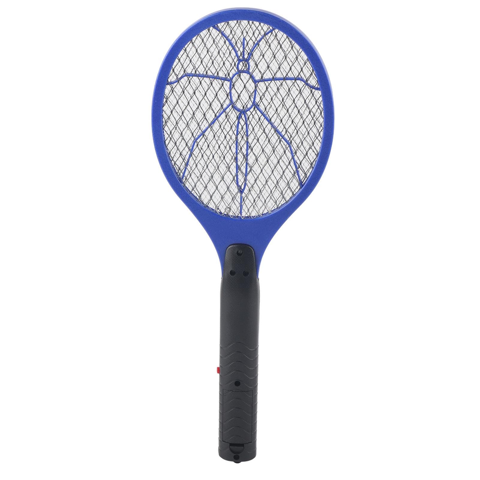 Cordless Battery Power Electric Fly Mosquito Swatter Bug Zapper Racket Insects Killer Green Blue