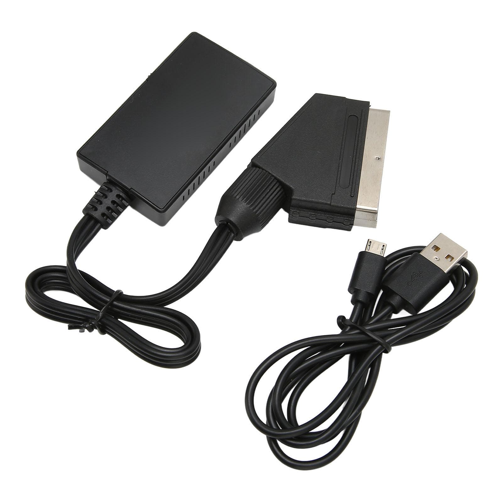 Scart to HD Multimedia Interface Adapter Supports 720P 1080P Switching Full HD Video Converter for