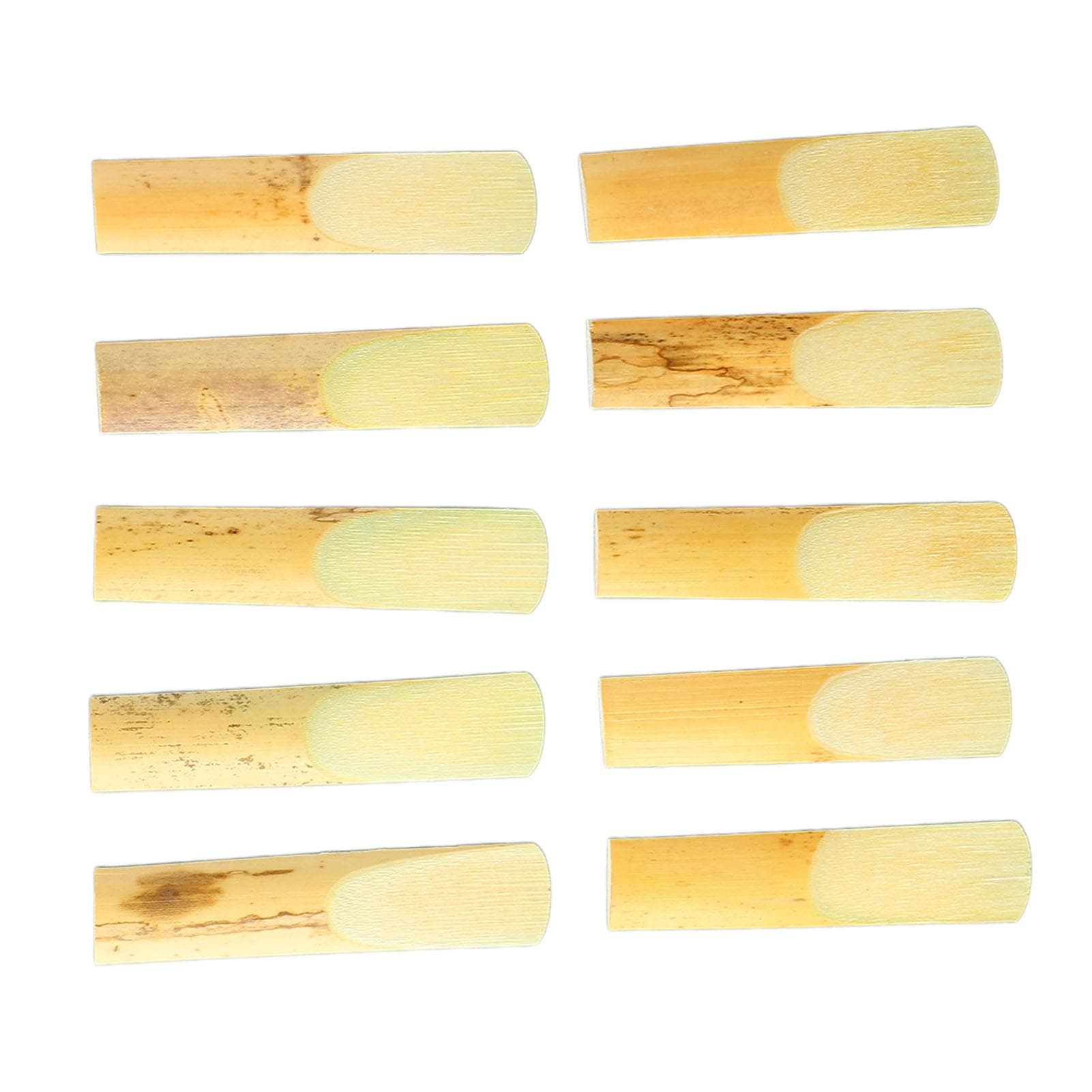 10 Pcs Alto Saxophone Reed Professional Traditional Reed Accessory for Alto Saxophone Strength No.