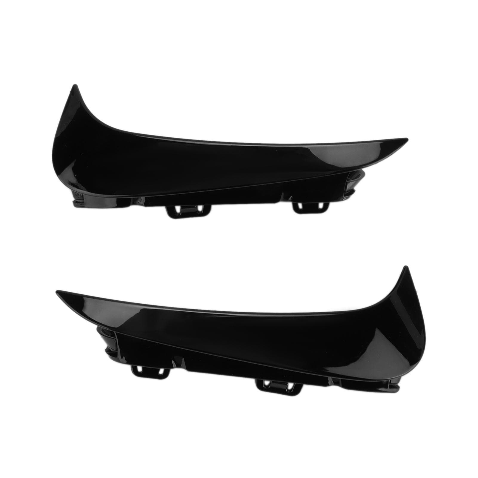 Gloss Black Rear Bumper Side Vent Canard Trims Replacement for 3 Series G20 M Sport 2019?2021