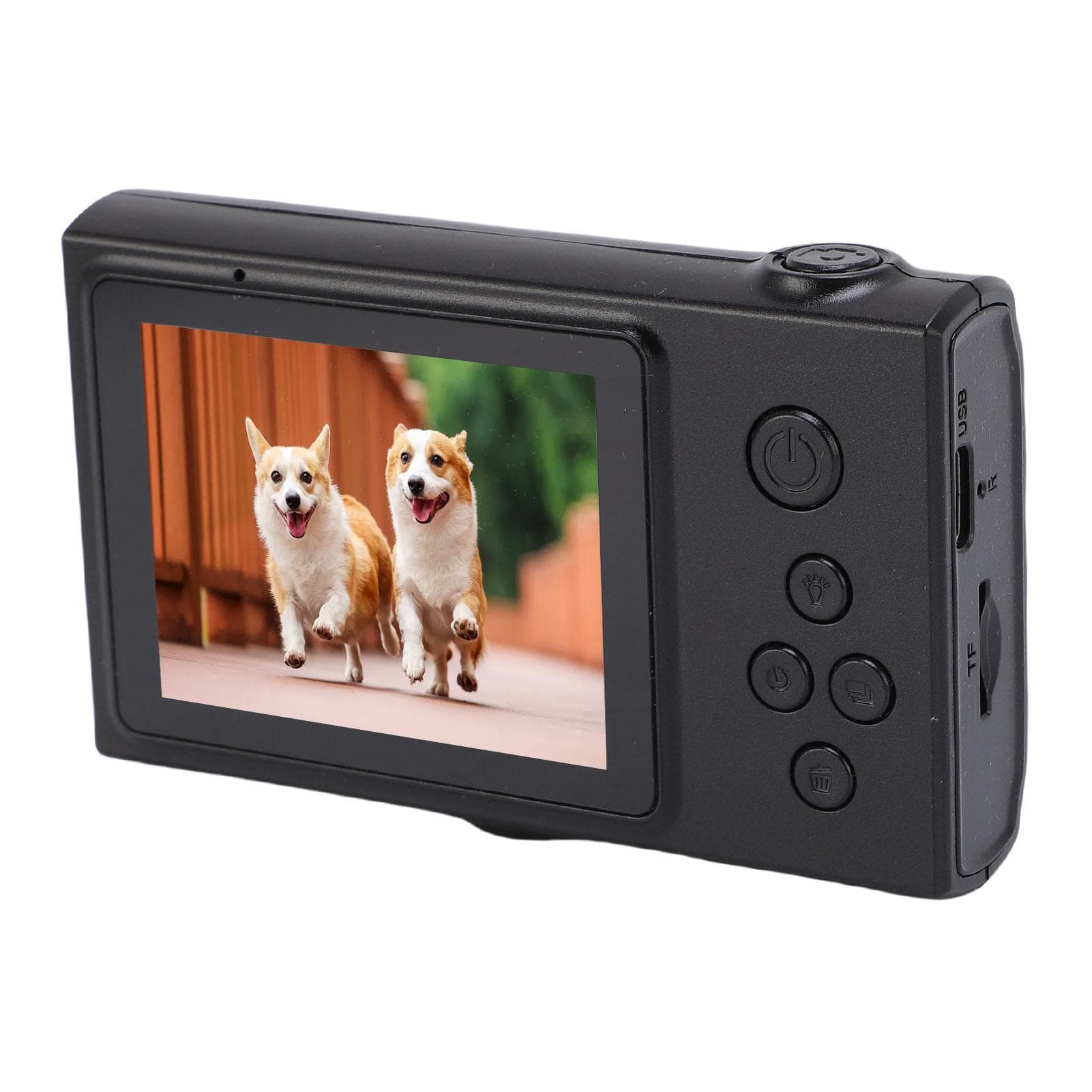 Digital Camera for Photography 50MP 1080P HD Autofocus Multi Digital Zoom Mirrorless Video Camera black