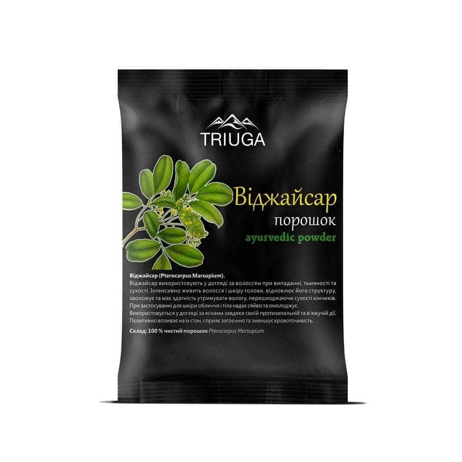 Triyuga. Vijaysar Powder, 50 g