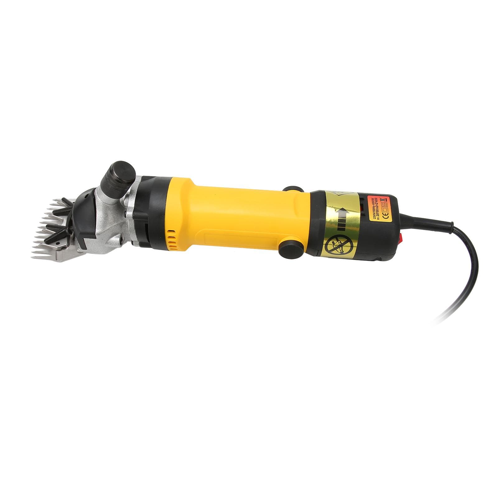 Sheep Shears 500W Motor 6 Speed Maximum 2400RPM 15.7ft Power Cord Carpet Trimmer for Home Farm EU Plug