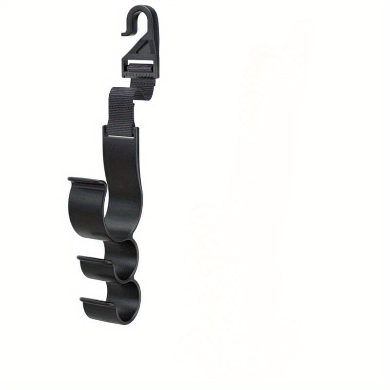 Back Seat Hook Multi-function Rear Seat Headrest Hanging Hook Umbrella Holder Seat Back Storage Hook Auto Interior Tool black