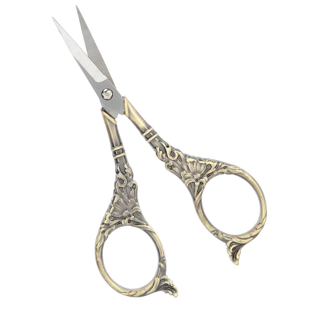 European Retro Scissor DIY Hand Made Cross stitch Craft Creative Fancy Antique Needlework
