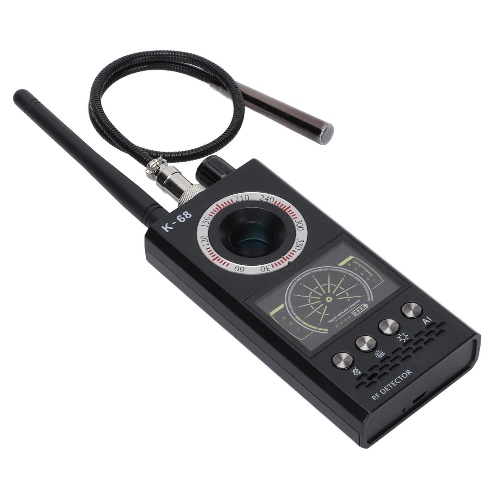 K‑68 Signal Detector High Sensitivity Radio Frequency Signal Bug GSM GPS Detector