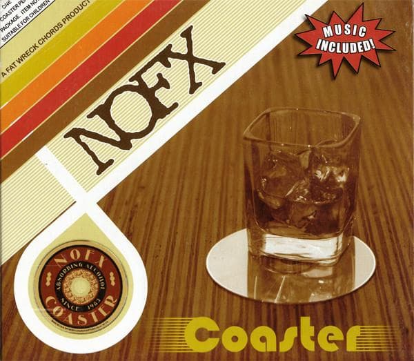CD NOFX - Coaster FAT7372 Fat Wreck Chord 2009 US Rock Used
